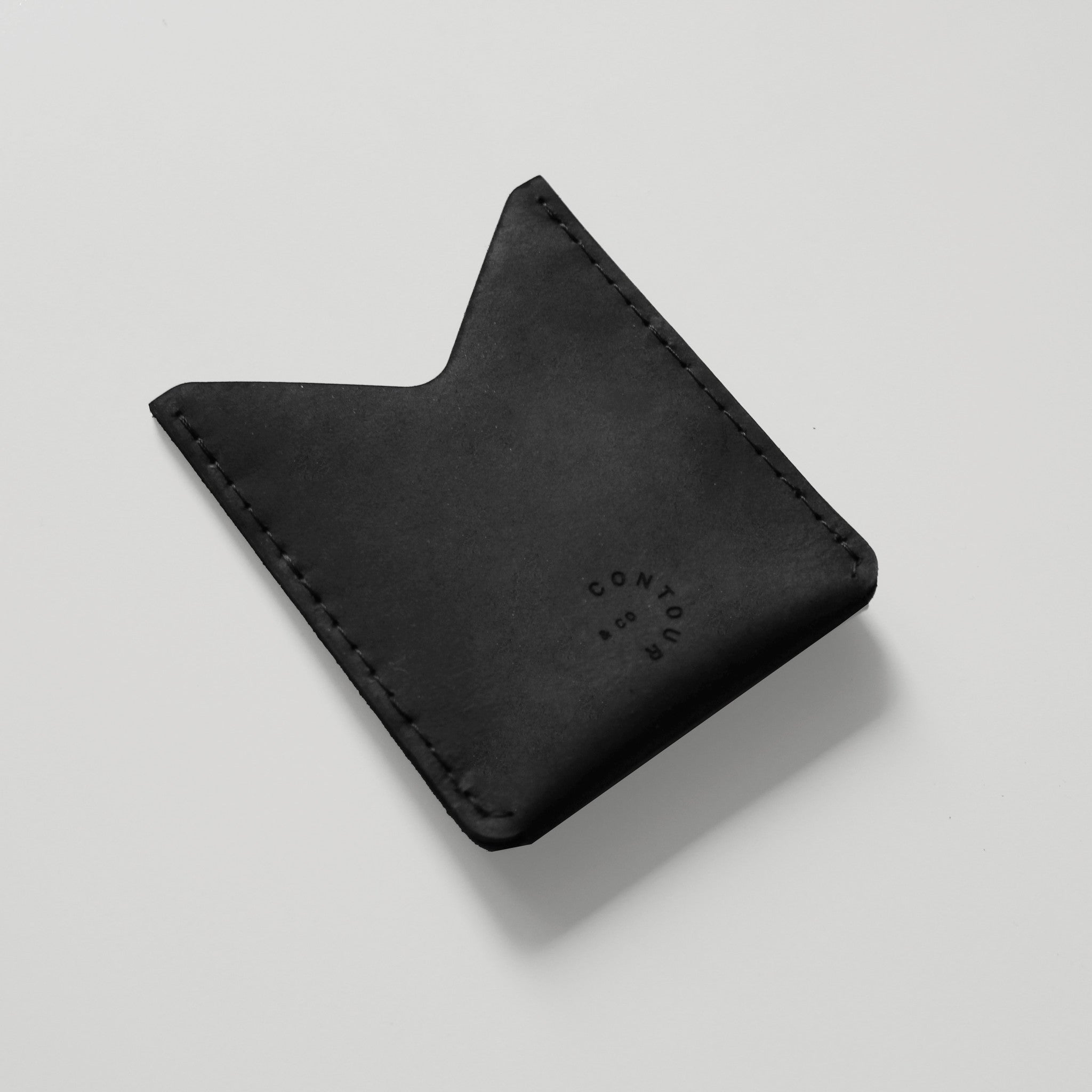 DOUBLE POCKET WALLET BLACK