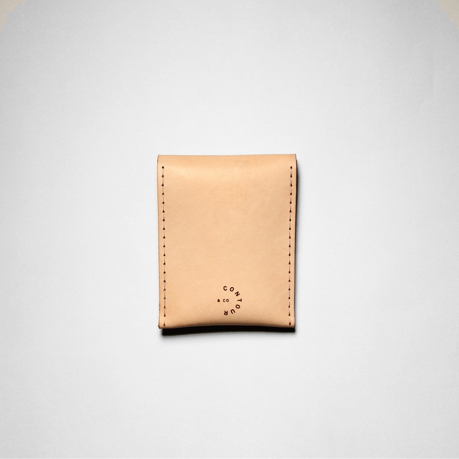 DOUBLE SNAP WALLET VEGGIE TAN